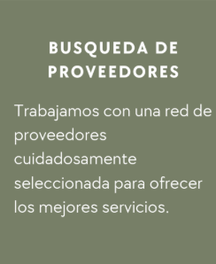 Proveedores